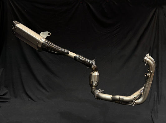 Vandemon Titanium Exhaust System CFMOTO 800MT 800MT-X 2021-2026 - Adventure Parts