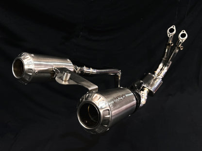 Vandemon Stainless Steel Mount Exhaust System CFMOTO 450SR/SS 2025-2026 - Adventure Parts