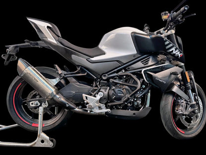 Vandemon Stainless Steel Side Mount Exhaust System CFMOTO 450NK