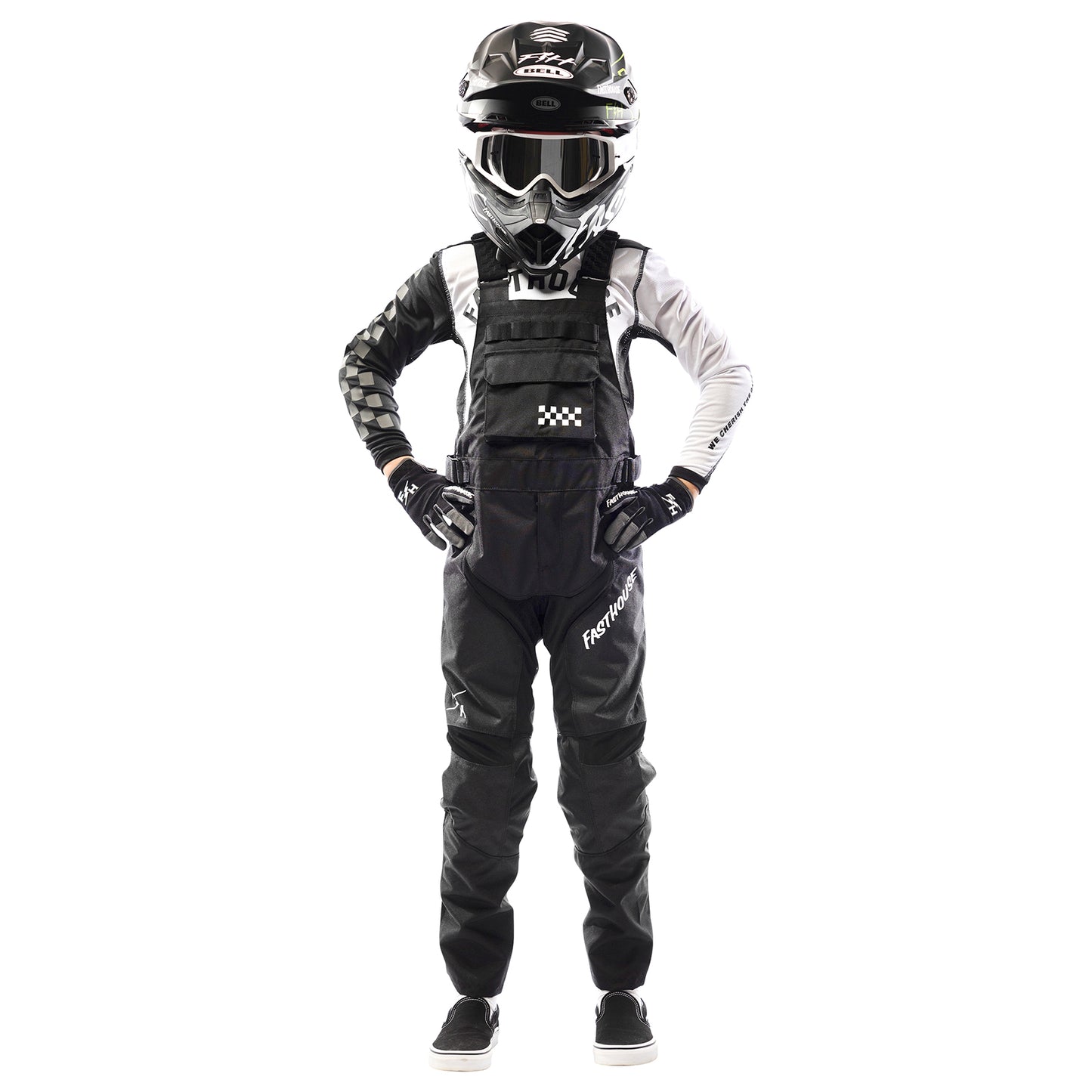 Fasthouse Youth Carbon Motorall - Adventure Parts