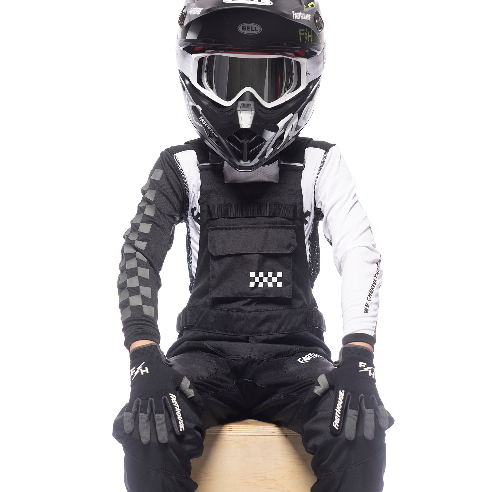 Fasthouse Youth Carbon Motorall - Adventure Parts