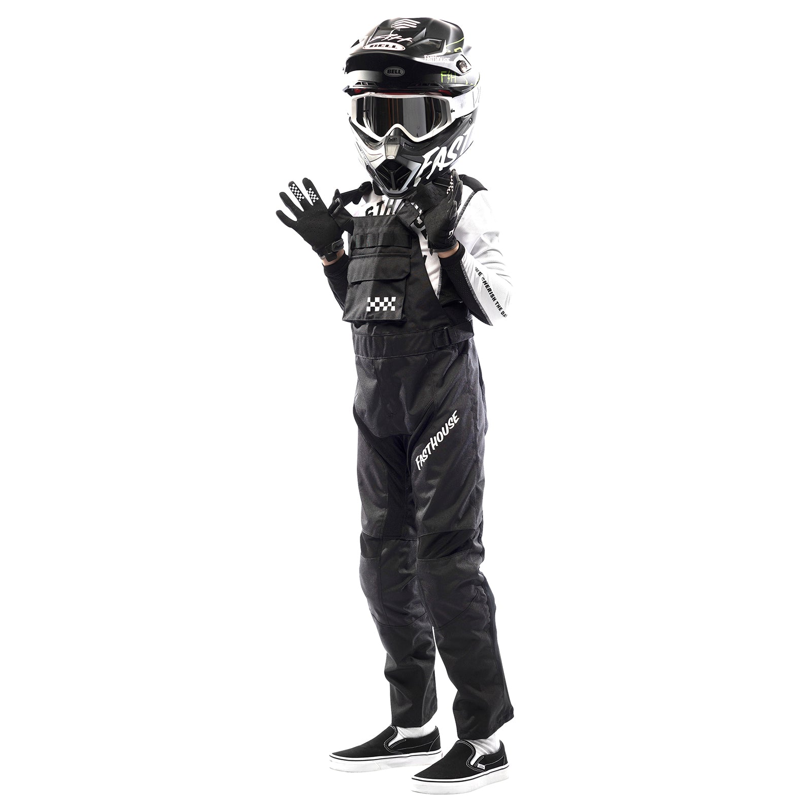Fasthouse Youth Carbon Motorall - Adventure Parts