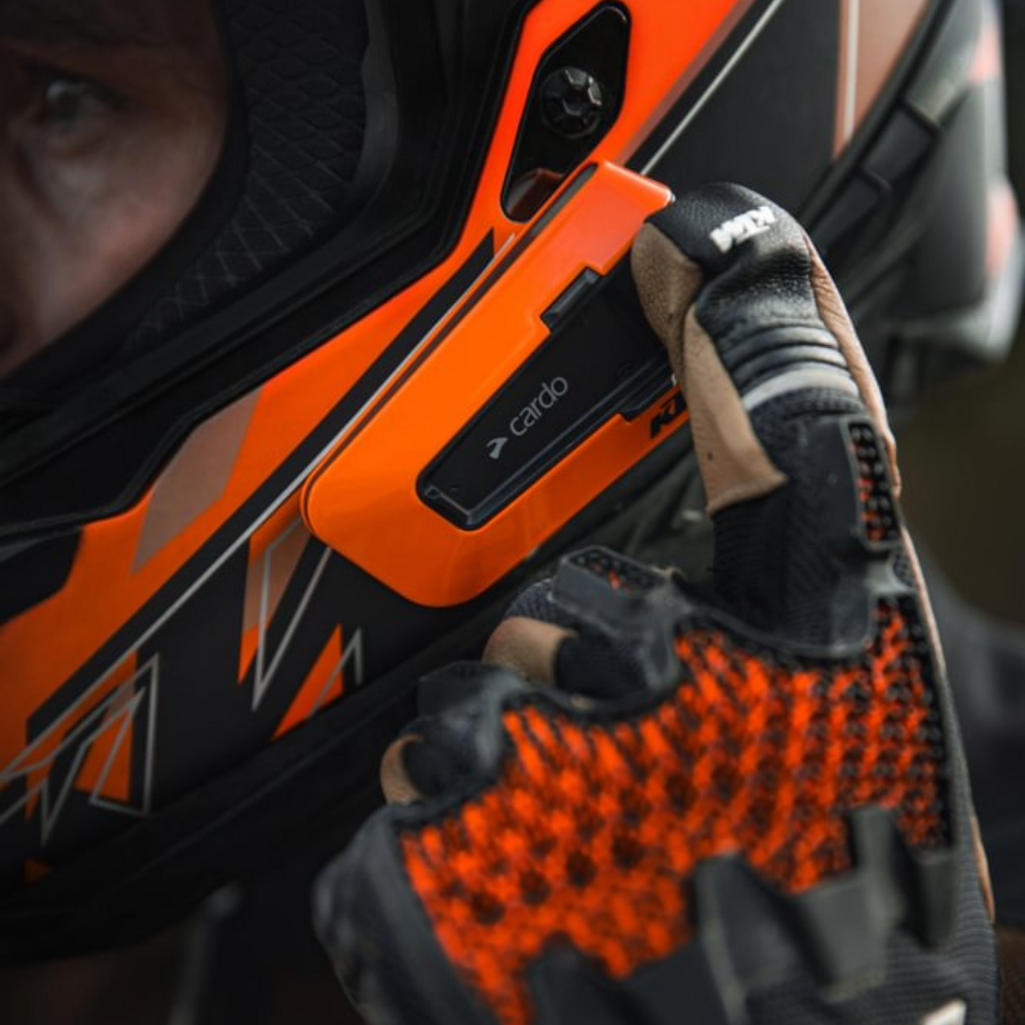 Cardo Packtalk Edge KTM Bluetooth Communication System