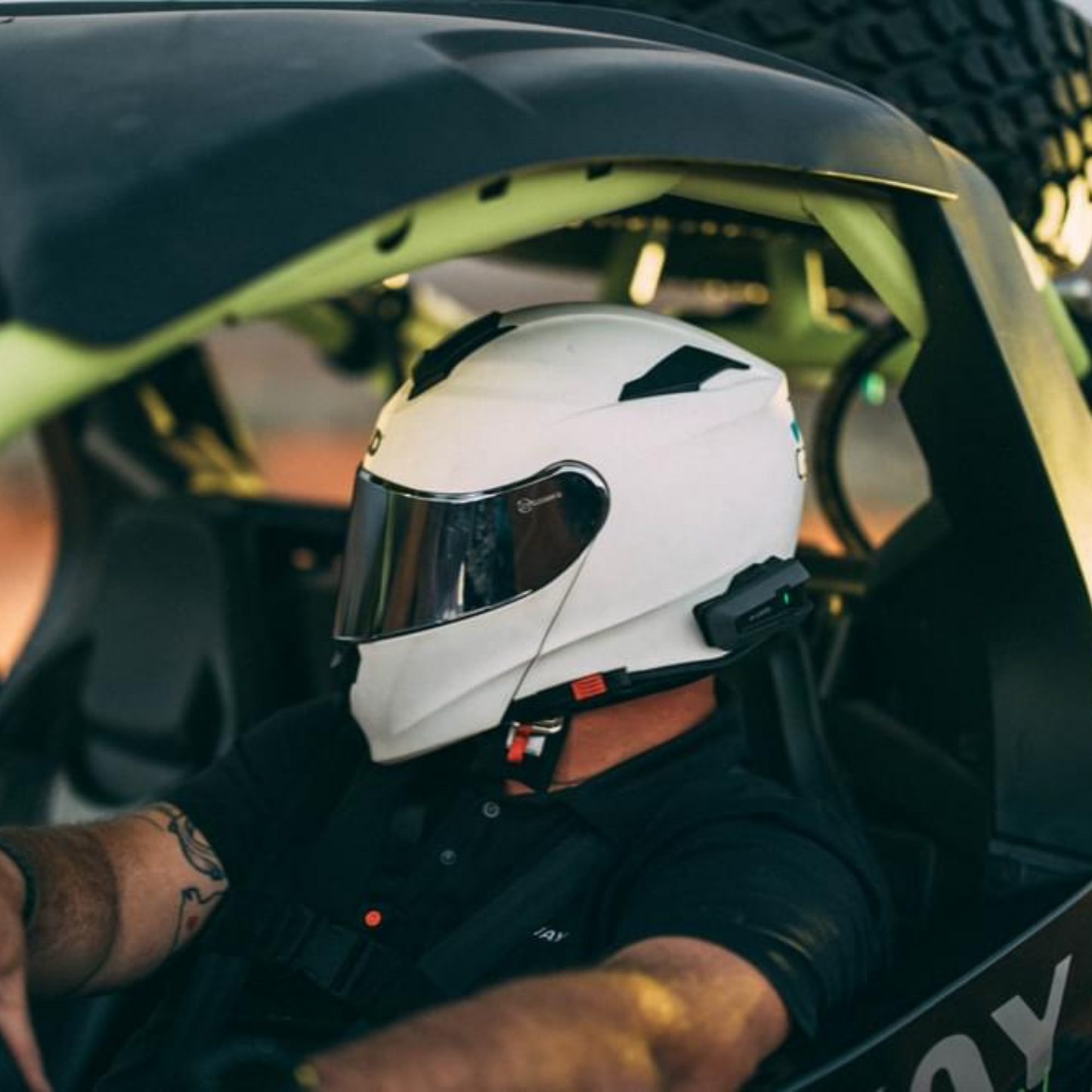 Cardo Packtalk Edge ORV Bluetooth Communication System