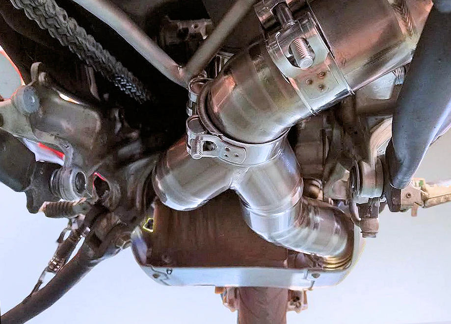 Vandemon Titanium Slip-On & Optional front headers Ducati Multistrada V4 2021-2024