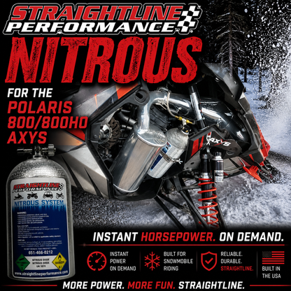 Straightline Performance Complete Nitrous kit Polaris 800 2015-2027