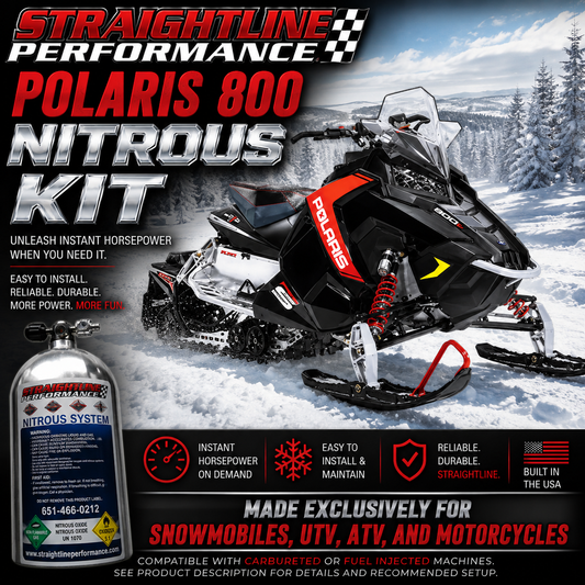 Straightline Performance Nitrous Kit (pro ride chassis) Polaris 600 Rush/Switchback/RMK 2010-2017