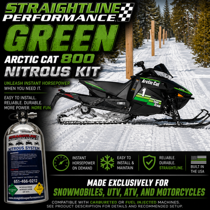 Straightline Performance Complete Nitrous Kit (except catalyst) Arctic Cat 800 F/XF/M 2012-2024