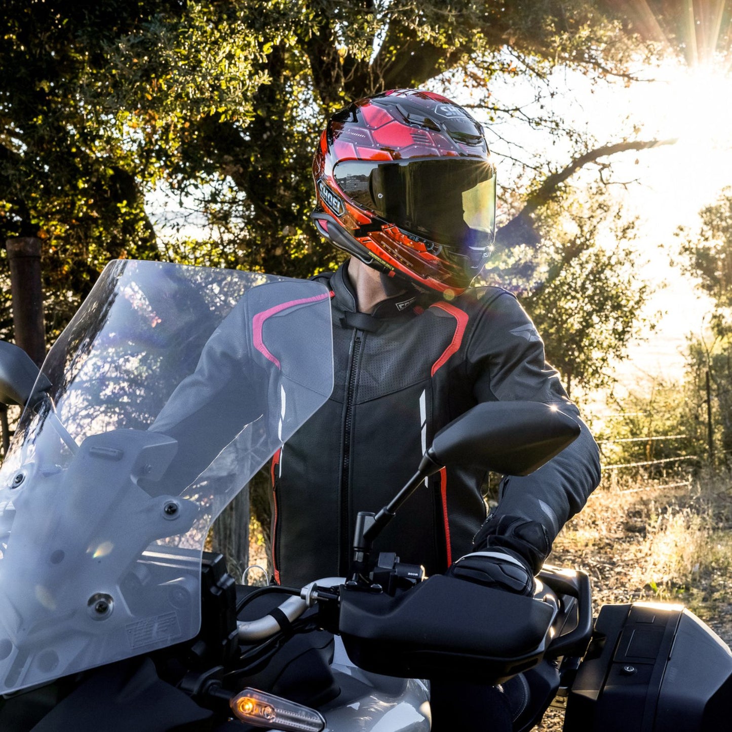 Cortech Chicane Leather Motorcycle Jacket - Adventure Parts