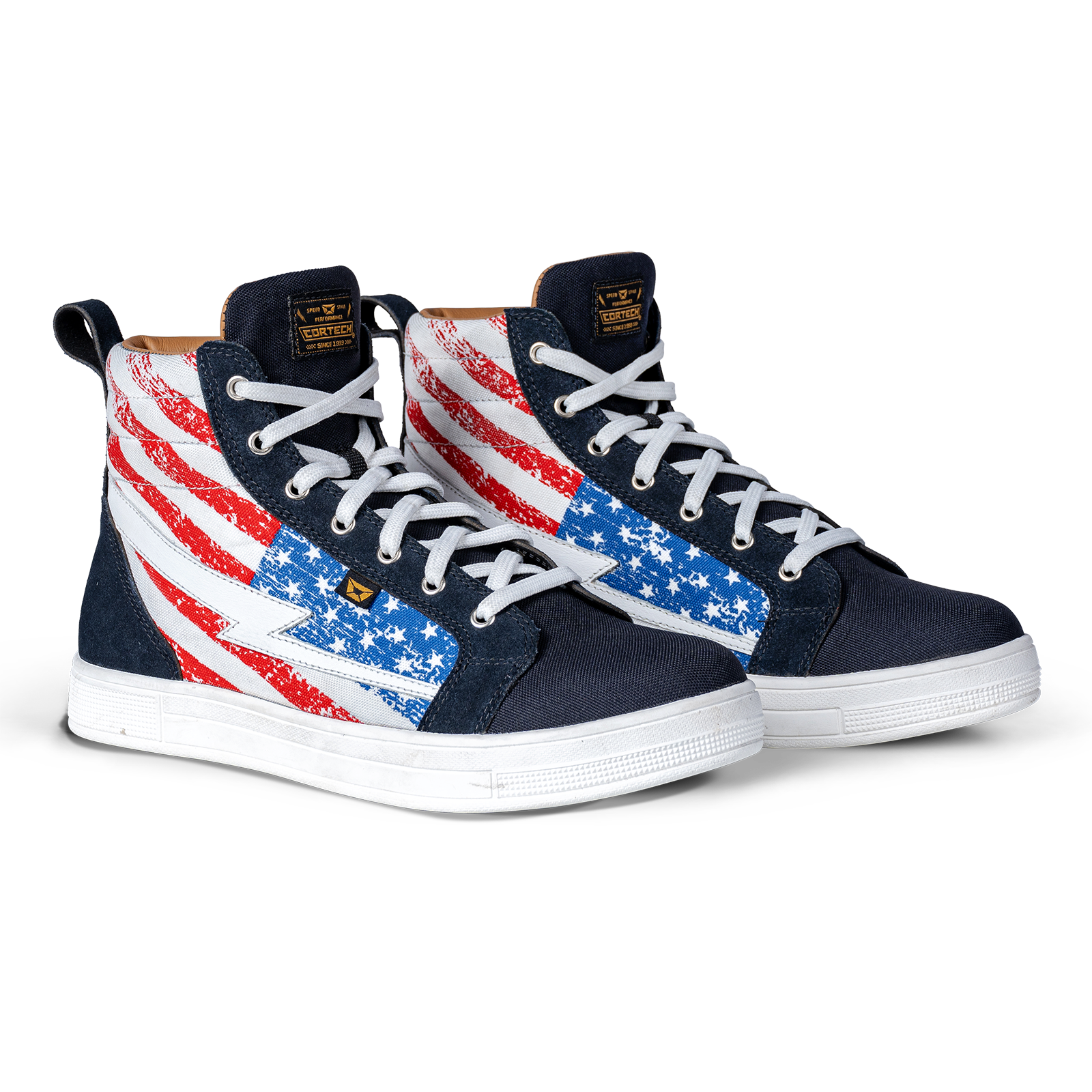 Cortech Slayer Limited Edition Flag Motorcycle Riding Shoes - Adventure Parts