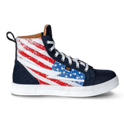 Cortech Slayer Limited Edition Flag Motorcycle Riding Shoes - Adventure Parts