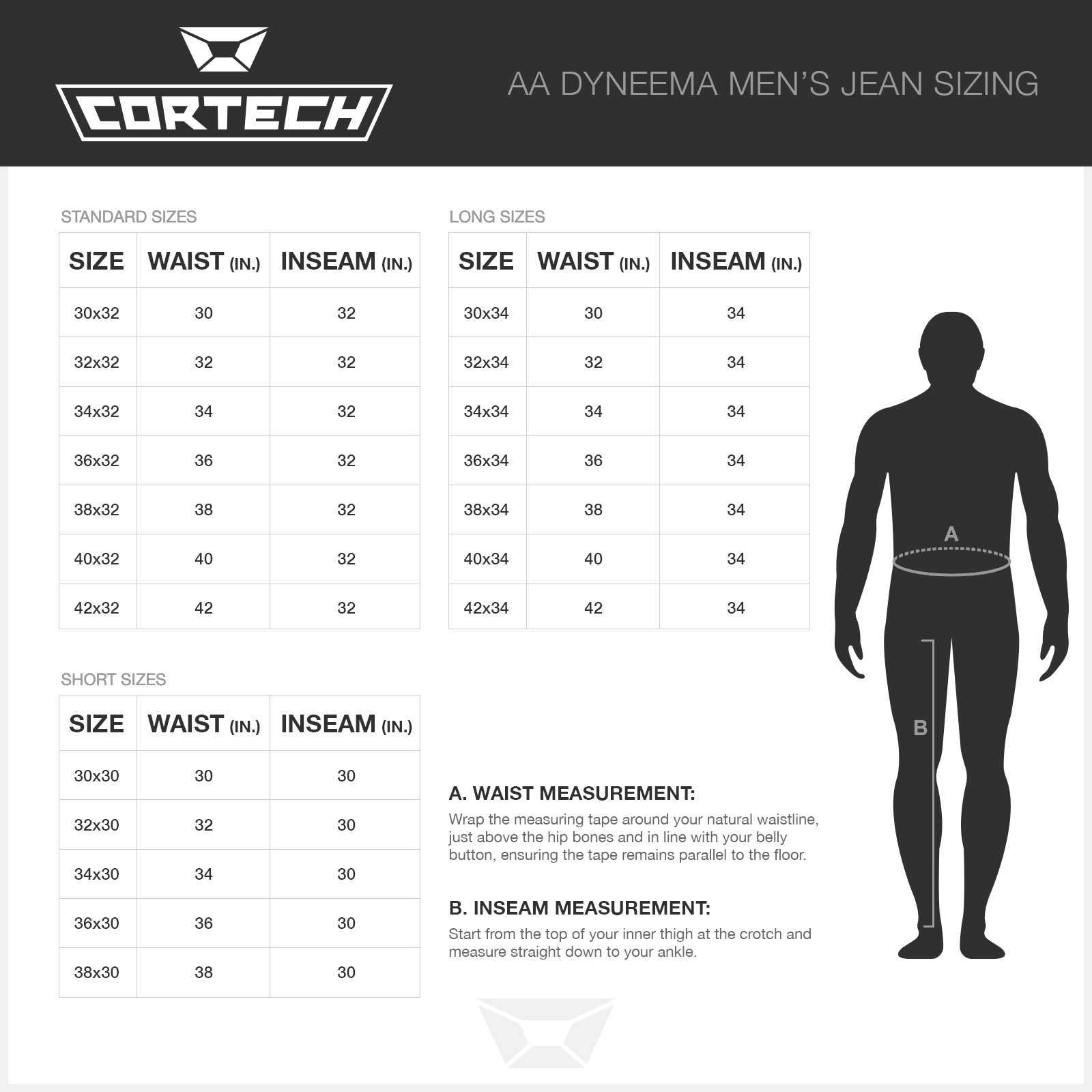 Cortech AA Dyneema Motorcycle Riding Jeans - Adventure Parts