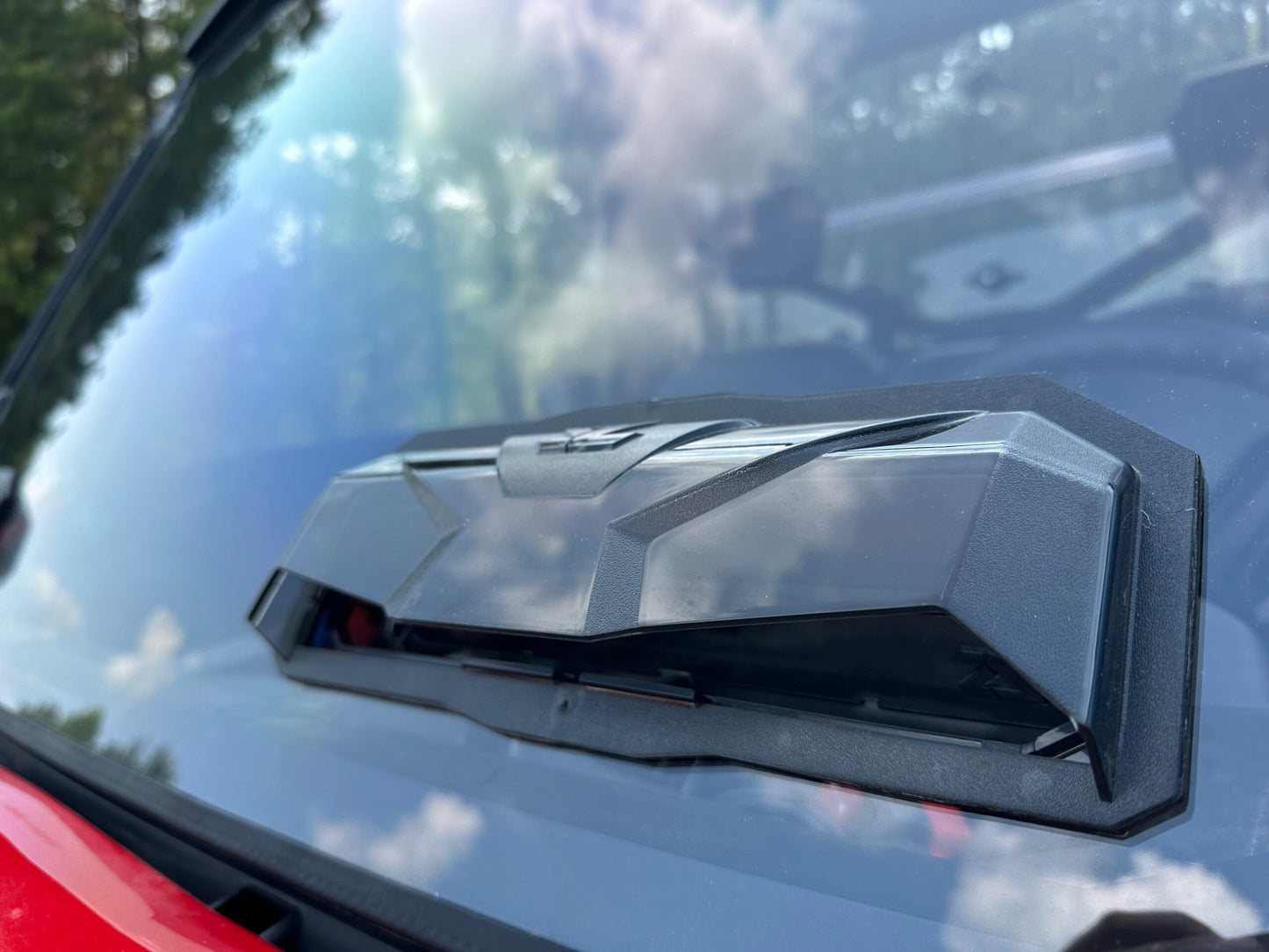 Seizmik Toolless Versa-Vent UV Resistant Polycarbonate Windshield Kit Can-Am Defender