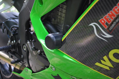 Woodcraft Frame Slider Kit with pucks Kawasaki ZX-6R 2013-2018