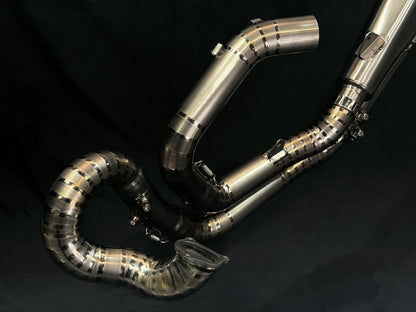 Vandemon Split Pulse Titanium Exhaust System Ducati Diavel 1200 2011-2017