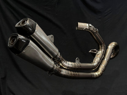 Vandemon Split Pulse Titanium Exhaust System Ducati Diavel 1200 2011-2017