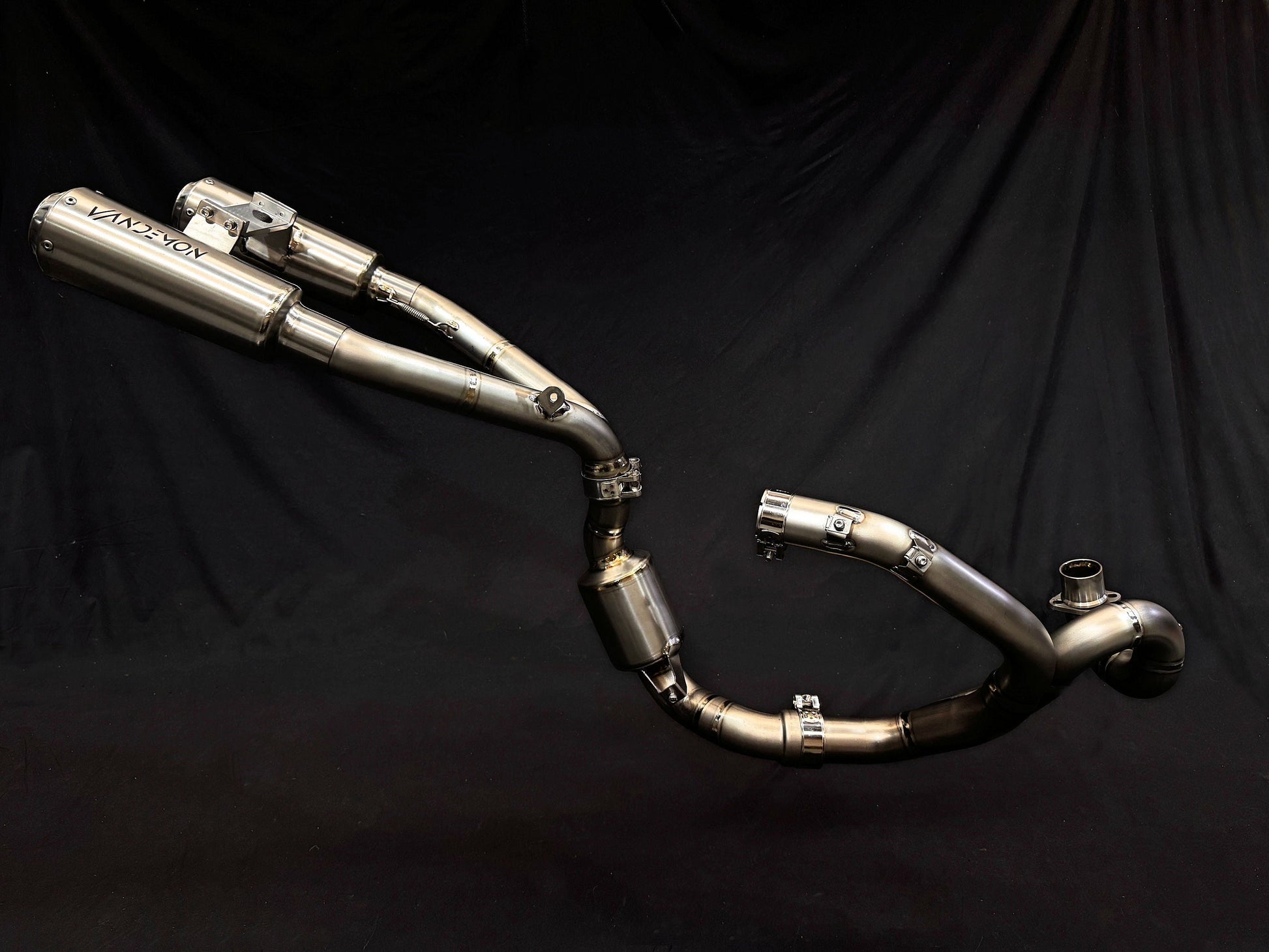 Vandemon Titanium Exhaust System Ducati Scrambler 1100 Pro 2020-2025* - Adventure Parts