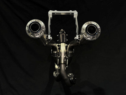 Vandemon High Mount Titanium Exhaust System Ducati Supersport 950 2021-2025 - Adventure Parts