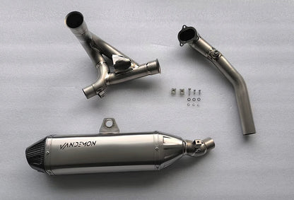 Vandemon Full Titanium Exhaust System Ducati DesertX 2022-2024