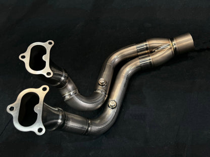 Vandemon Titanium Slip-On & Optional front headers Ducati Multistrada V4 2021-2023