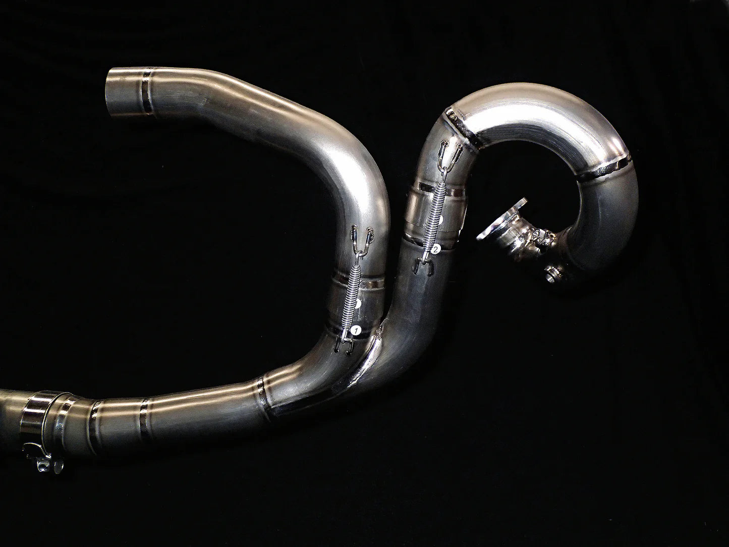 Vandemon Full Titanium Exhaust System Ducati Monster 821 & 1200-1200S 2014-2020