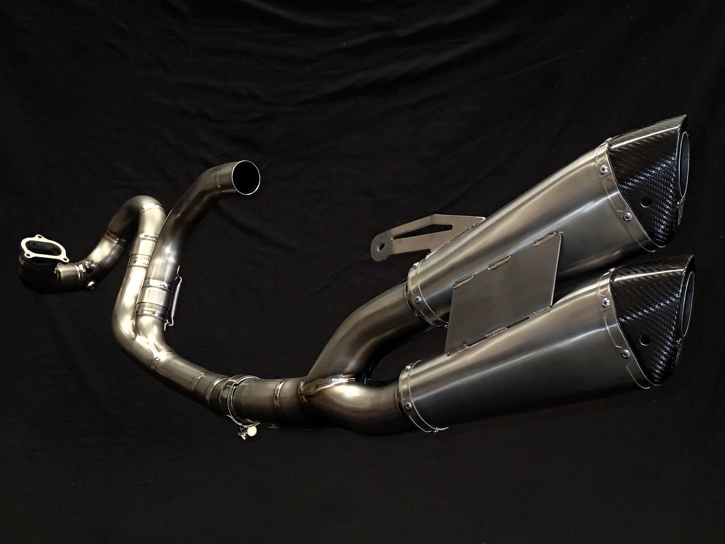 Vandemon Full Titanium Exhaust System Ducati Monster 821 & 1200-1200S 2014-2020