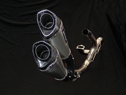 Vandemon Full Titanium Exhaust System Ducati Monster 821 & 1200-1200S 2014-2020