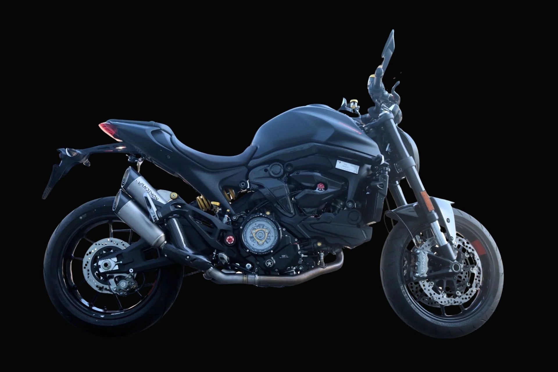 Vandemon Full Titanium Exhaust System Ducati Monster 937 2021-2024 - Adventure Parts