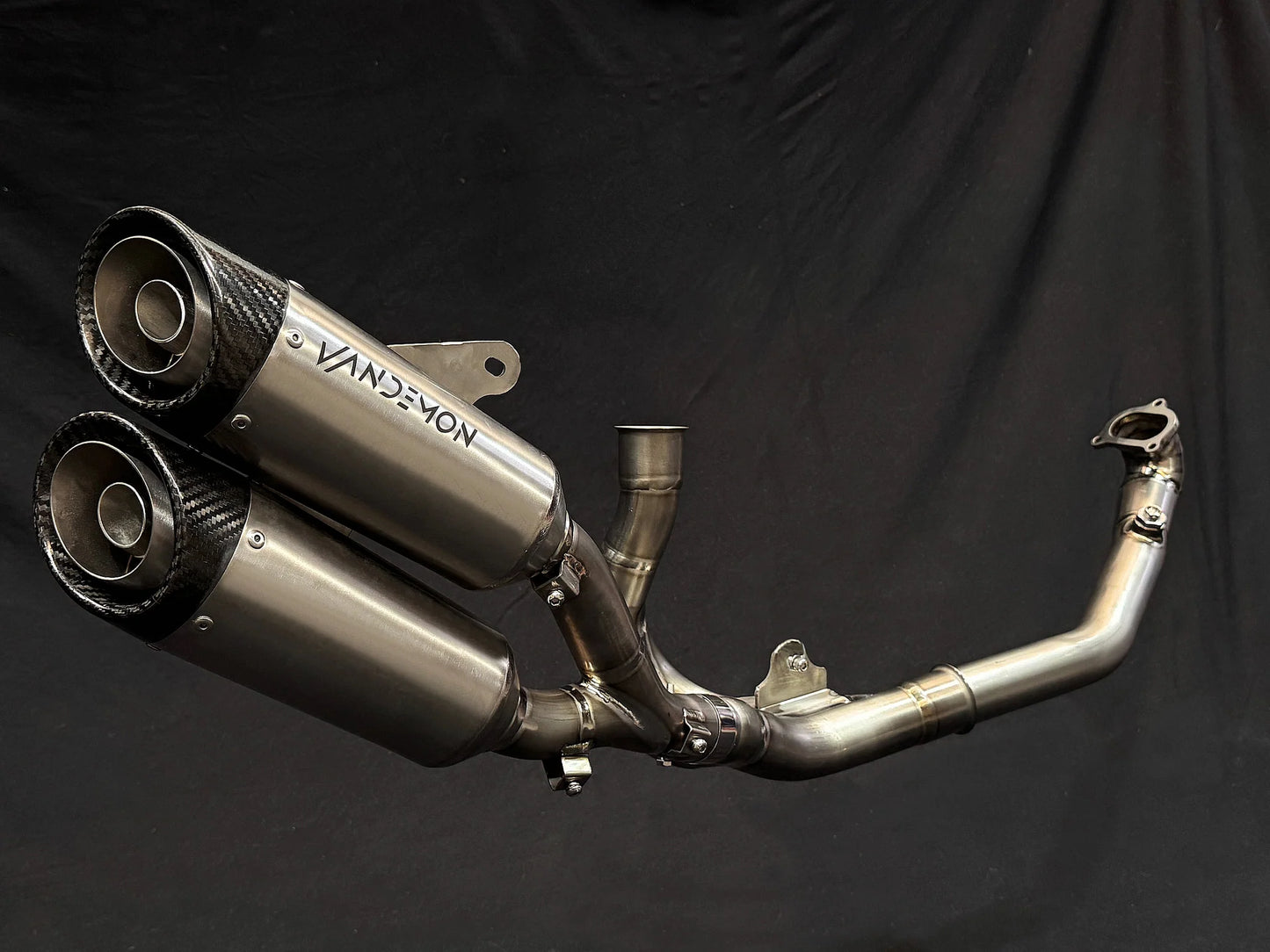 Vandemon Full Titanium Exhaust System Ducati Monster 937 2021-2024 - Adventure Parts