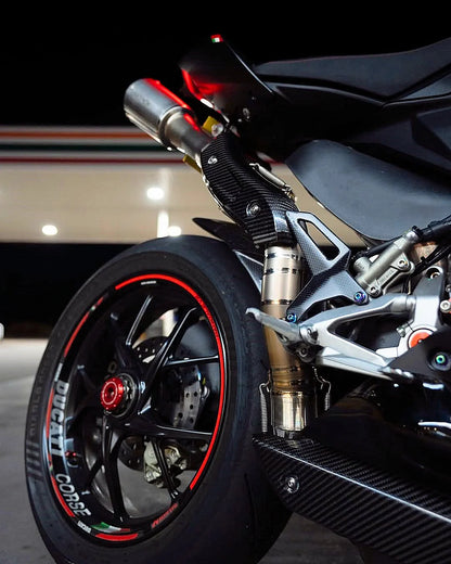 Vandemon Titanium Slip-On Exhaust Ducati Panigale/ Streetfighter V2 High Mount 2020-2024