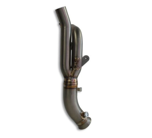 Graves Motorsports Titanium Cat Eliminator Pipe LINK Yamaha R1 2009-2014