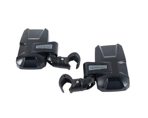 Seizmik Mirror Embark Side View with ABS Body & Bezel ? Adjustable Clamp (Pair) - Adventure Parts