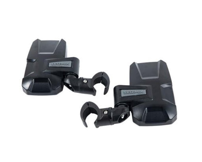 Seizmik Mirror Embark Side View with ABS Body & Bezel ? Adjustable Clamp (Pair) - Adventure Parts
