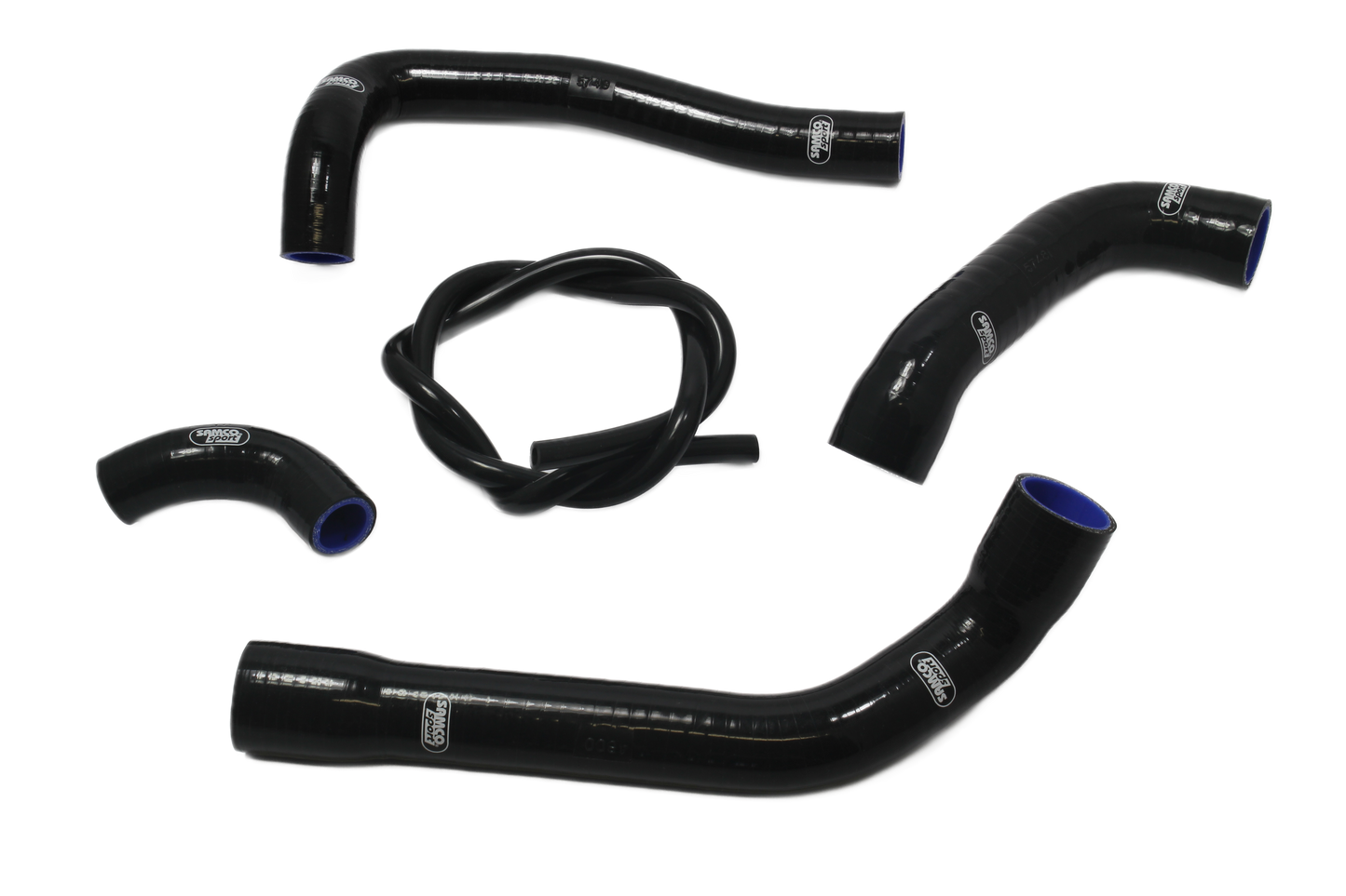 Samco Radiator Hose 5 Piece Kit BMW K75 (External Crank Hose) 1985-1996 - Adventure Parts