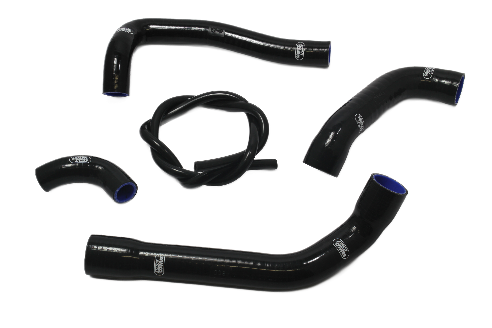 Samco Radiator Hose 5 Piece Kit BMW K75 (External Crank Hose) 1985-1996 - Adventure Parts