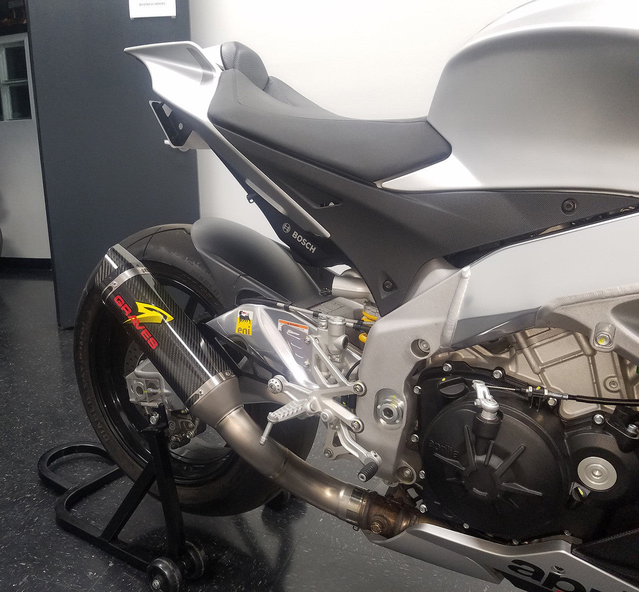 Graves Motorsports Cat Eliminator Exhaust Aprilia RSV4 RF/RR 2016