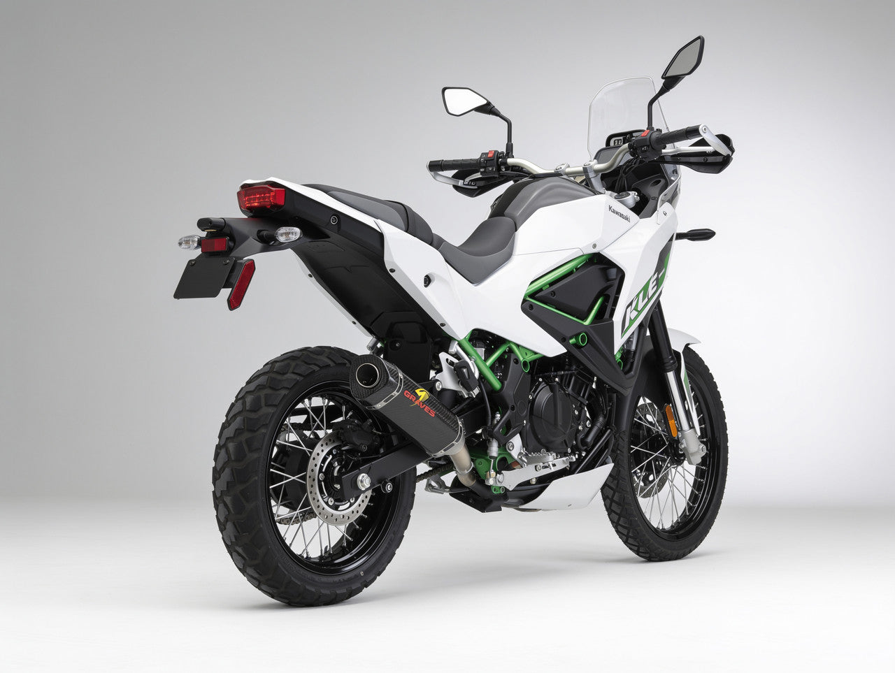 Graves Motorsports Carbon Exhaust Kawasaki KLE 500 2026+
