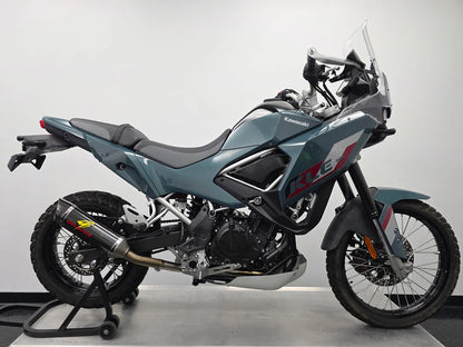 Graves Motorsports LINK Full Exhaust - Carbon Silencer Kawasaki KLE 500 2026+