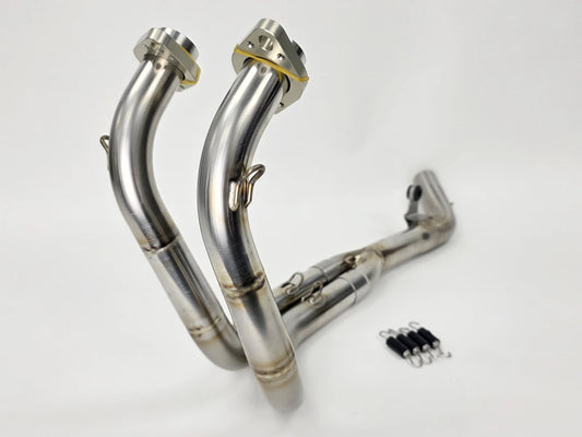 Graves Motorsports Exhaust LINK Stainless Header Upgrade Kawasaki KLE 500 2026+
