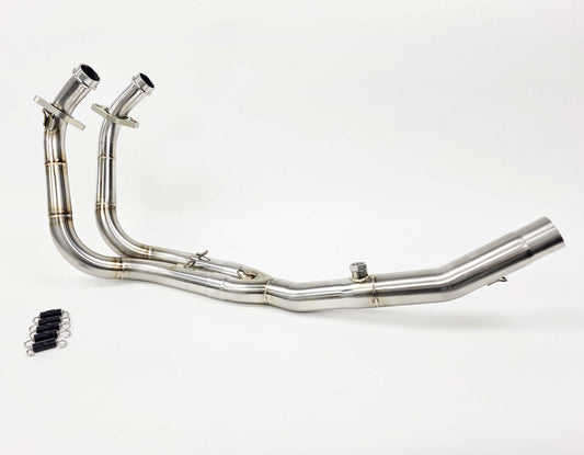 Graves Motorsports Stainless Header Upgrade Kawasaki Ninja 400/500 2018-2023 - Adventure Parts