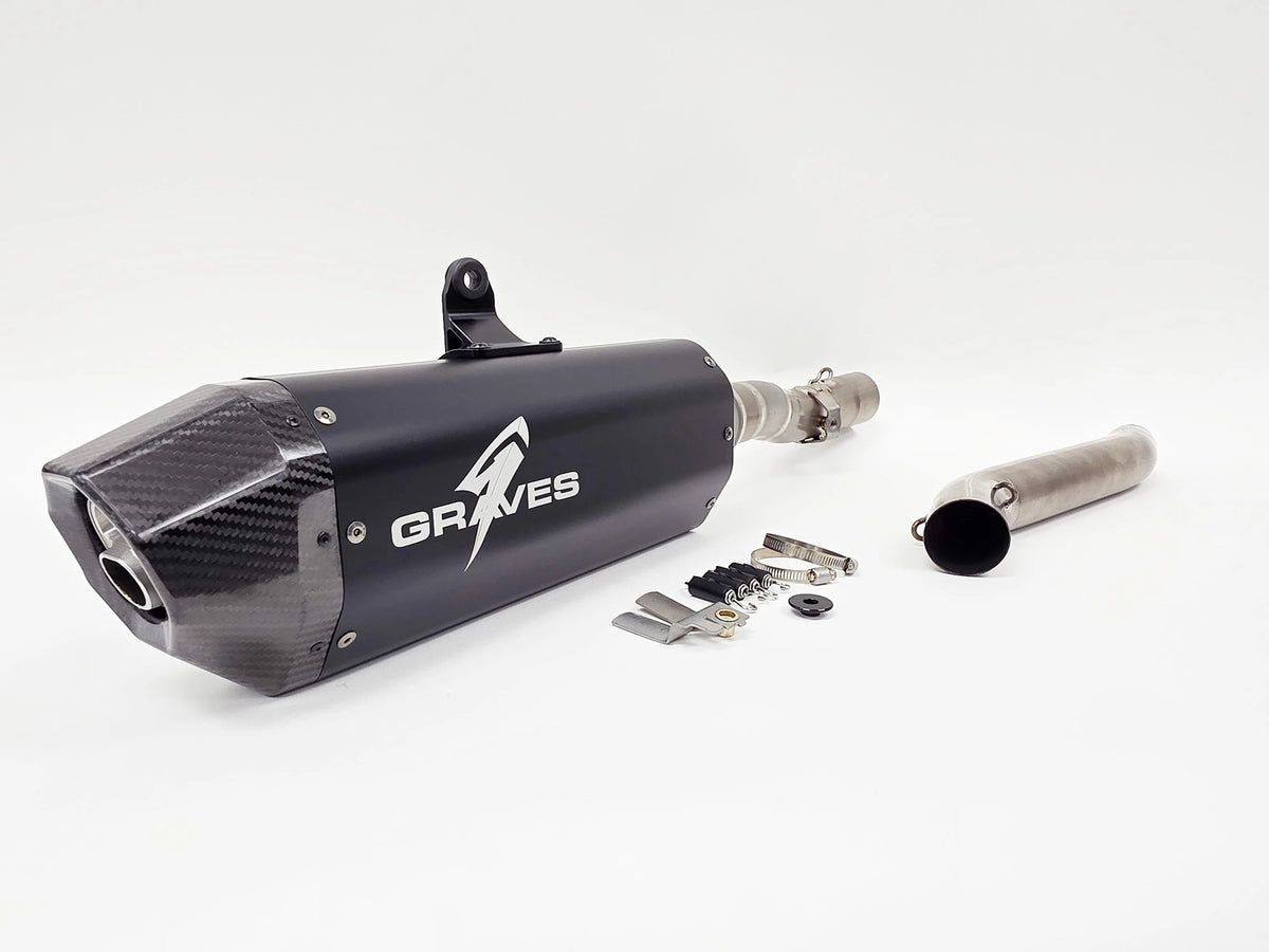Graves Motorsports Aluminum Exhaust Suzuki DR-Z4S/SM 2025-2026