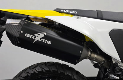 Graves Motorsports Aluminum Exhaust Suzuki DR-Z4S/SM 2025-2026