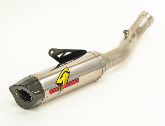 Graves Motorsports Cat Eliminator Titanium Exhaust System Aprilia RSV4 Factory 2019-2020