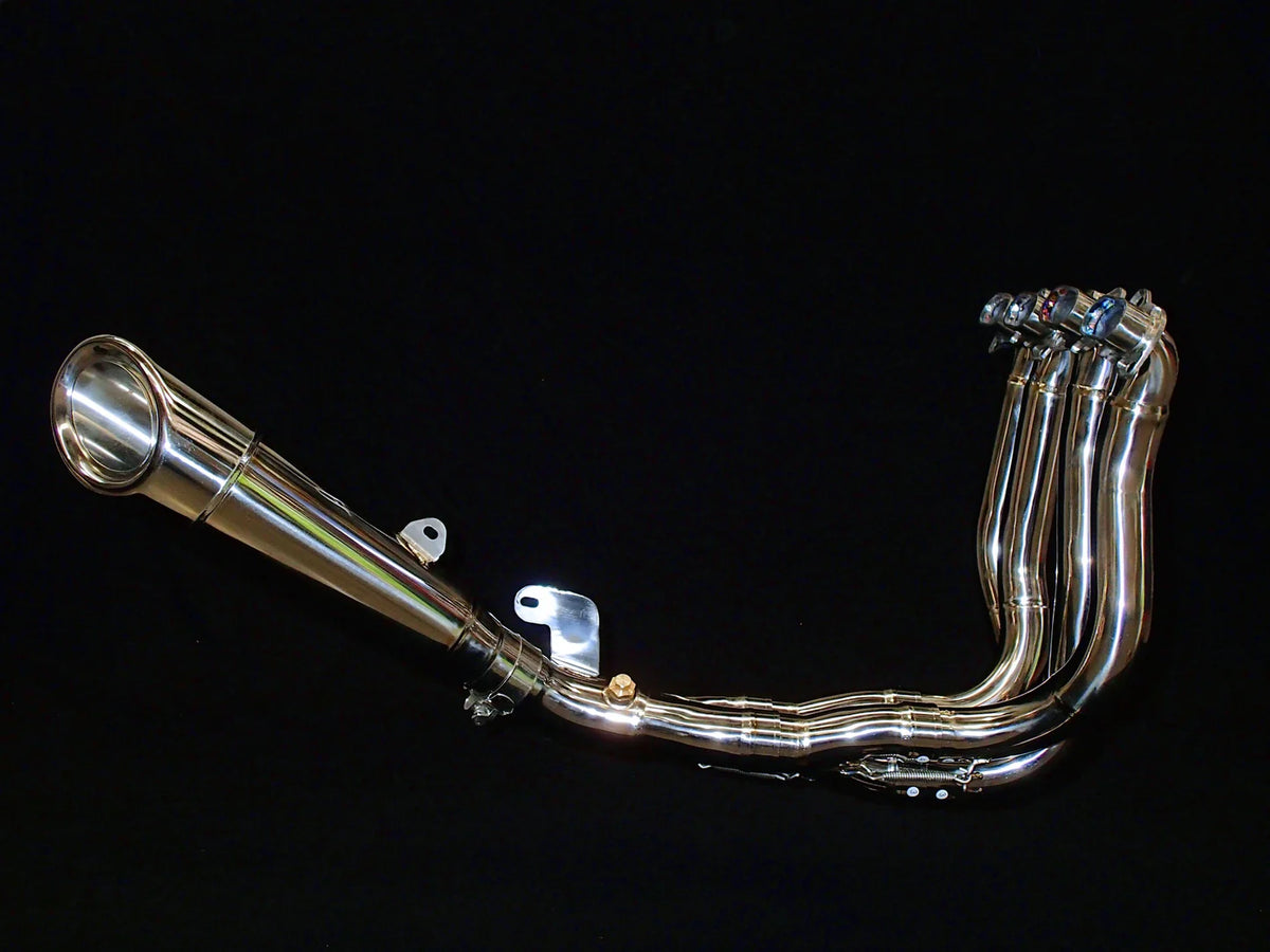Vandemon Performance Polished Titanium Exhaust System Kawasaki Ninja H2/H2R 2015-2026