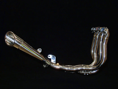 Vandemon Performance Polished Titanium Exhaust System Kawasaki Ninja H2/H2R 2015-2026