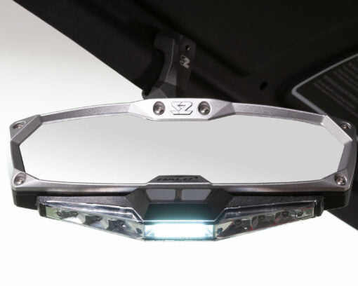 Seizmik Mirror Halo-RA LED Rearview with Cast Aluminum Bezel – Polaris RZR Pro XP - Adventure Parts