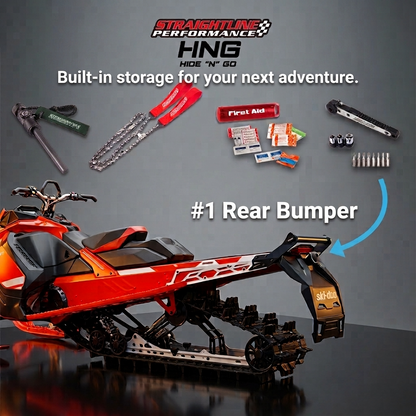 Straightline Performance Radien Hide-N-Go™ Rear Storage Bumper Ski-Doo Gen 4,5 2017-2027