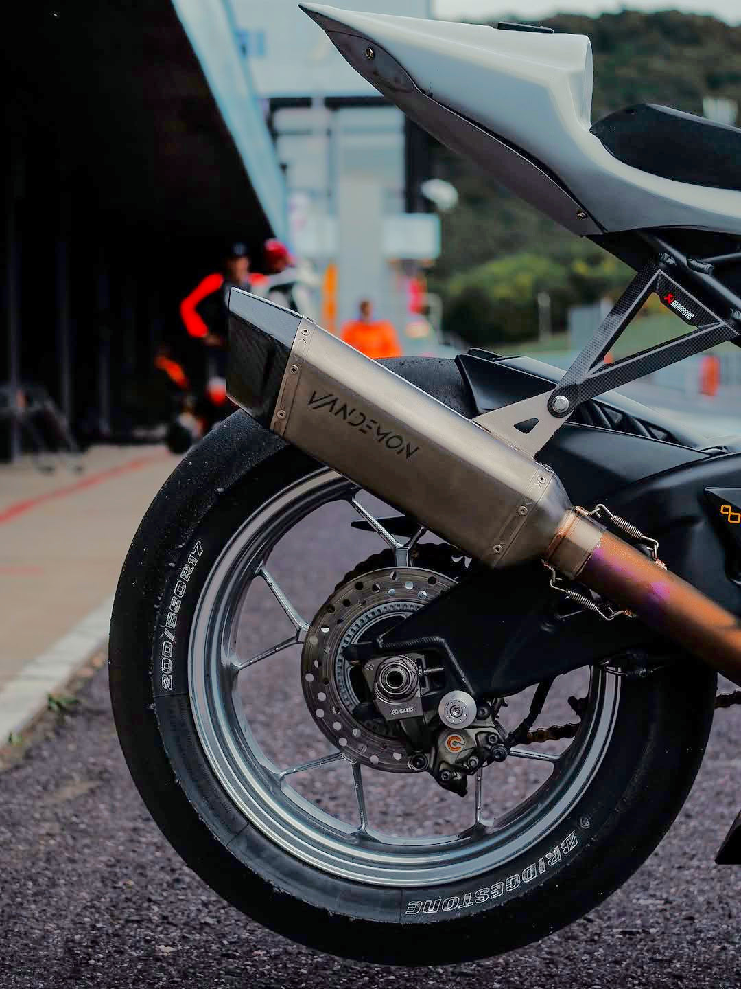 Vandemon Titanium Muffler & Link Pipe Honda CBR1000RR-R Fireblade 2020-2024 - Adventure Parts