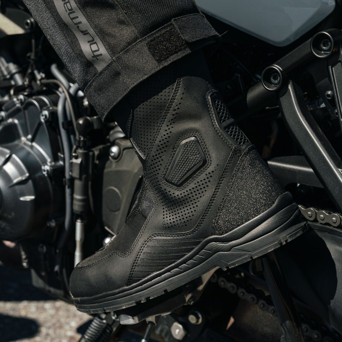 Tourmaster Helix Vented Touring Motorcycle Boots - Adventure Parts