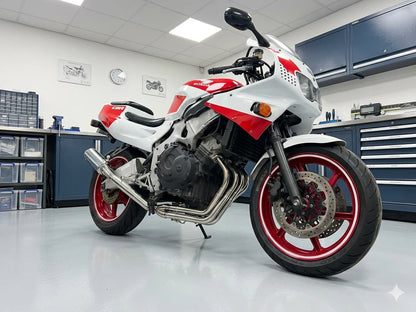 Vandemon Stainless Steel Racing Exhaust System Shortie Muffler Honda CBR250RR MC22 1990-2000